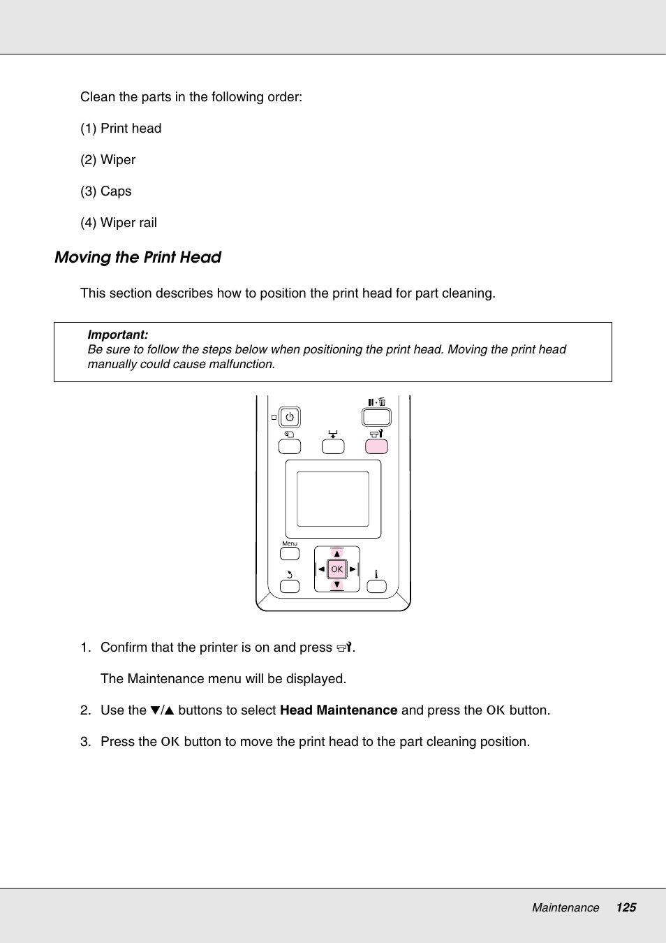 Epson S70670 User Manual | Page 125 / 193