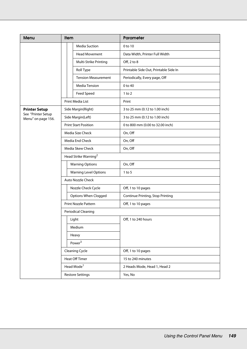 Epson S70670 User Manual | Page 149 / 193