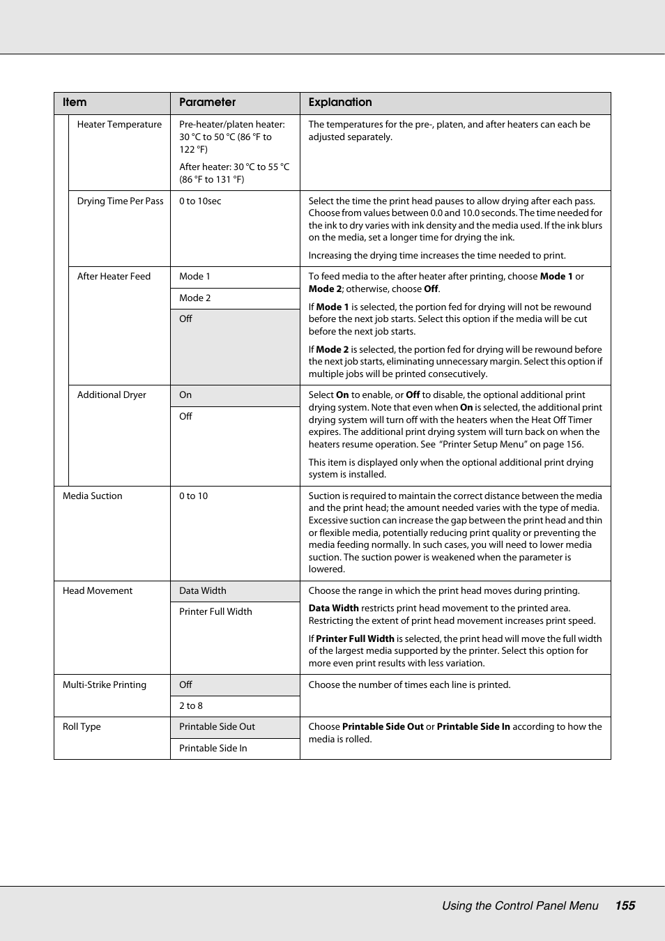 Epson S70670 User Manual | Page 155 / 193