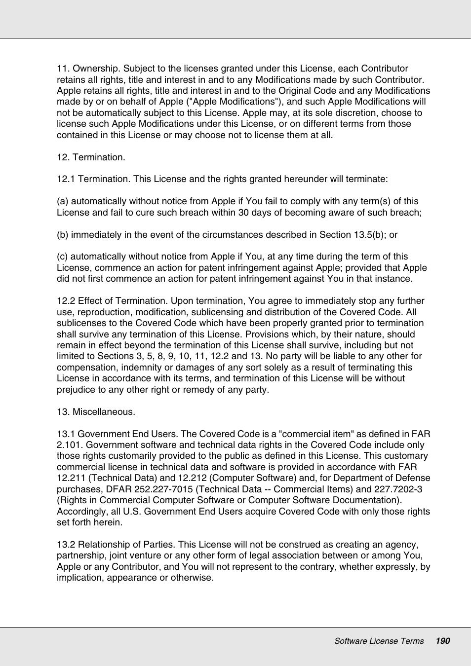 Epson S70670 User Manual | Page 190 / 193