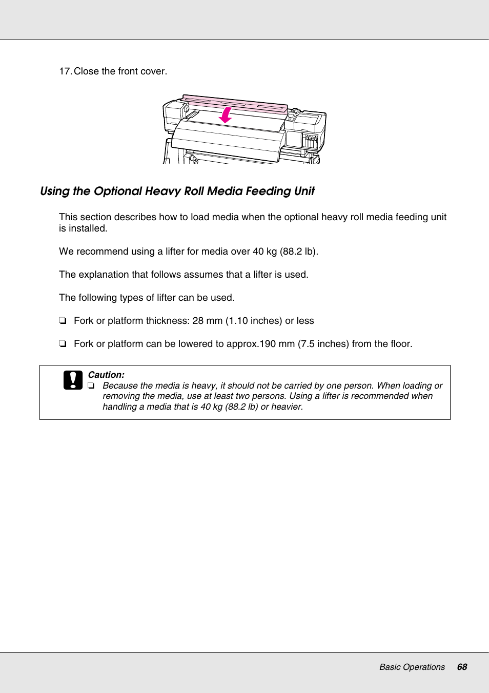 Epson S70670 User Manual | Page 68 / 193