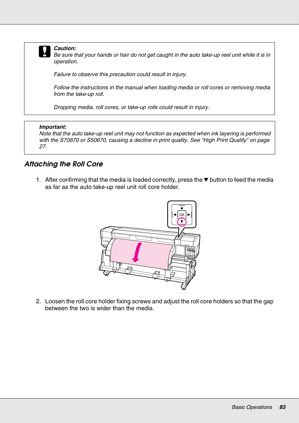 Epson S70670 User Manual | Page 83 / 193