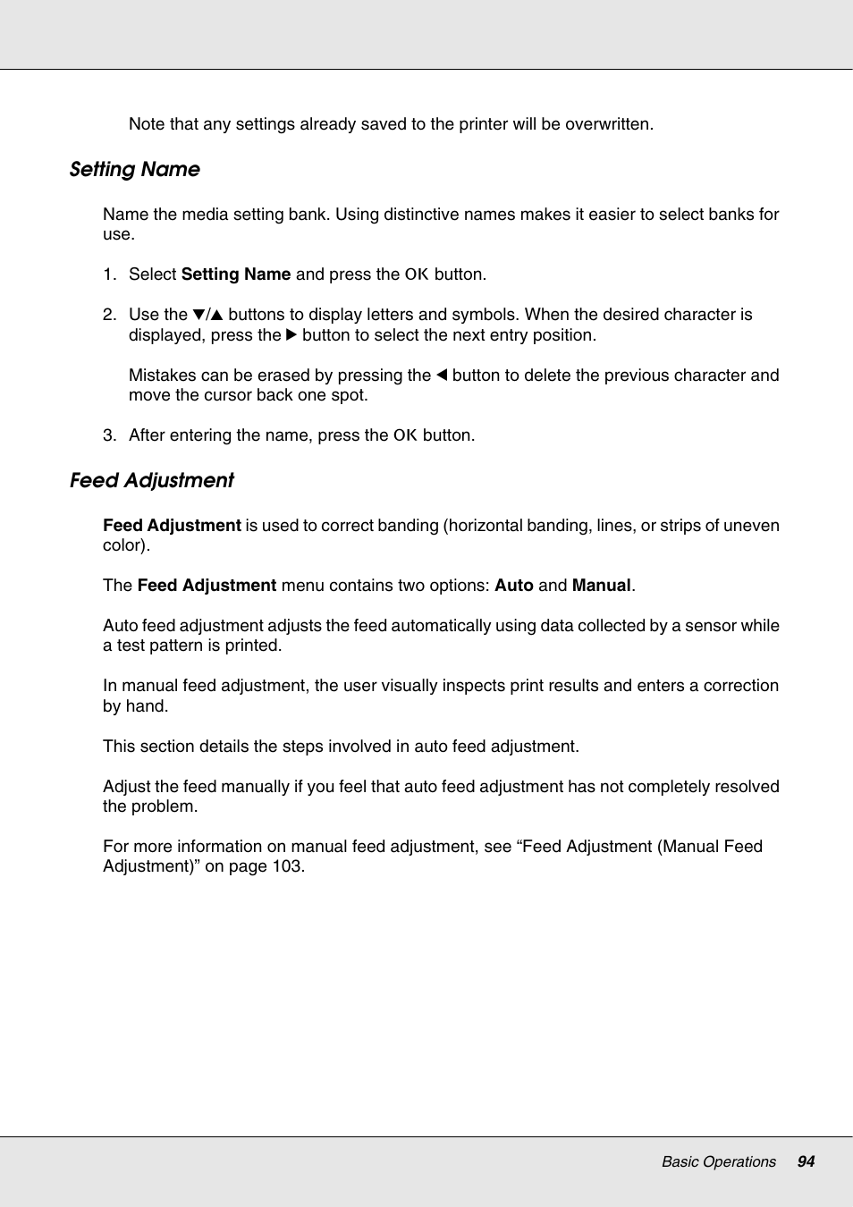 Epson S70670 User Manual | Page 94 / 193