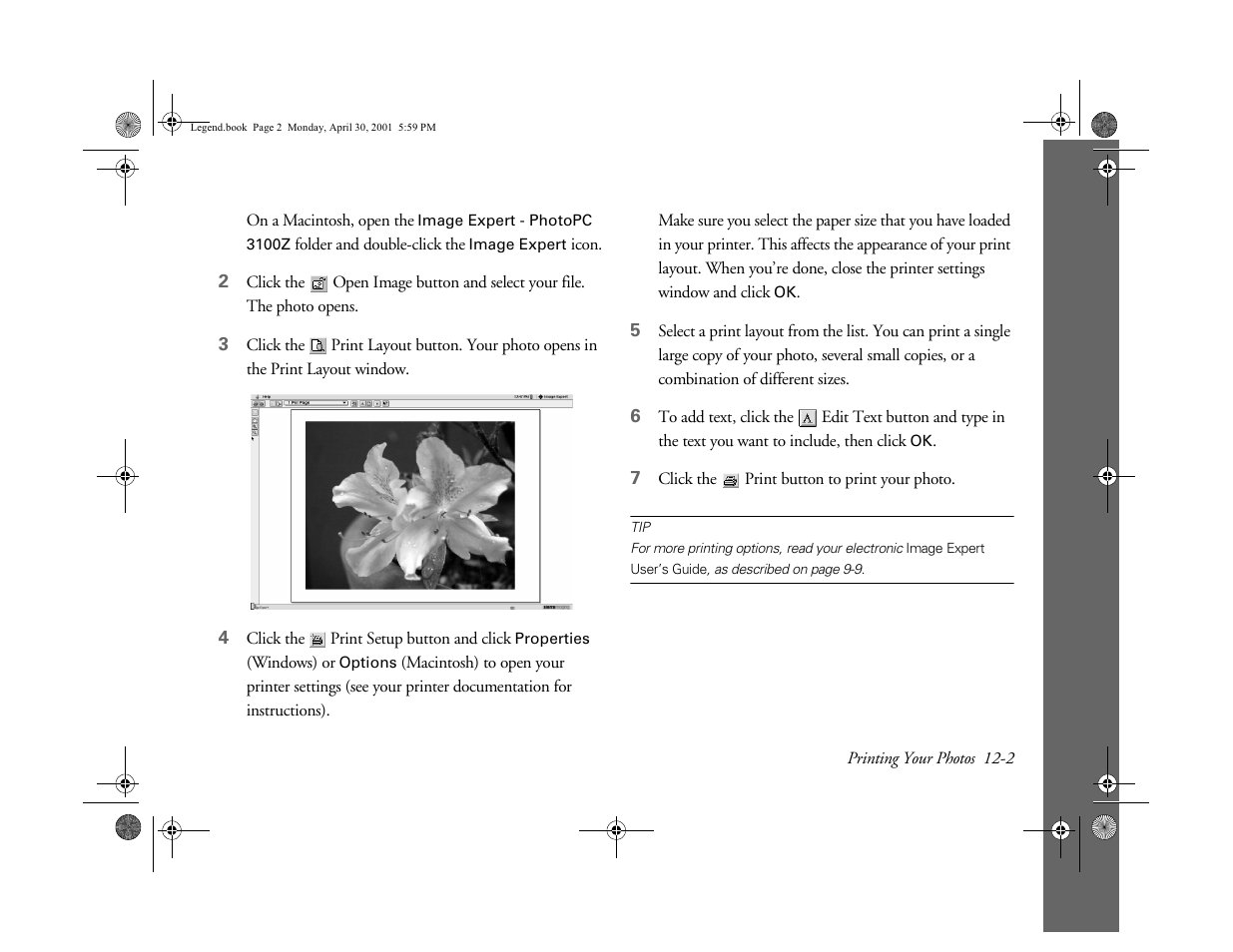 Epson PhotoPC 3100Z User Manual | Page 116 / 193