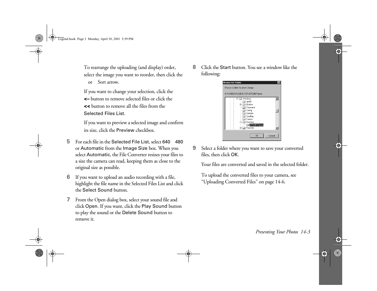 Epson PhotoPC 3100Z User Manual | Page 127 / 193