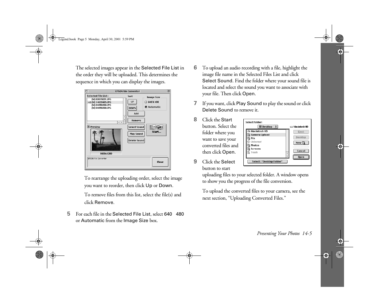 Epson PhotoPC 3100Z User Manual | Page 129 / 193