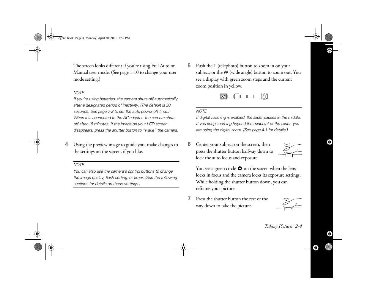 Epson PhotoPC 3100Z User Manual | Page 29 / 193