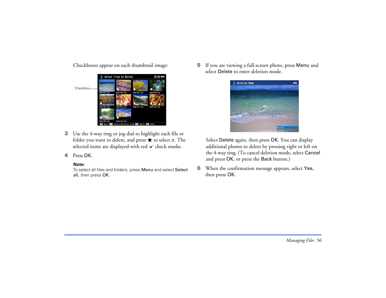 Epson Multimedia Photo Viewer P-6000 User Manual | Page 56 / 97