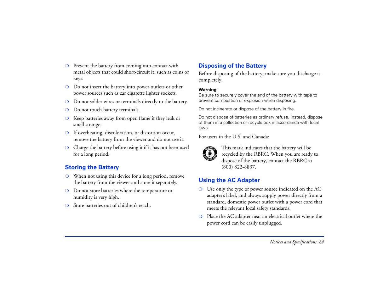 Epson Multimedia Photo Viewer P-6000 User Manual | Page 84 / 97