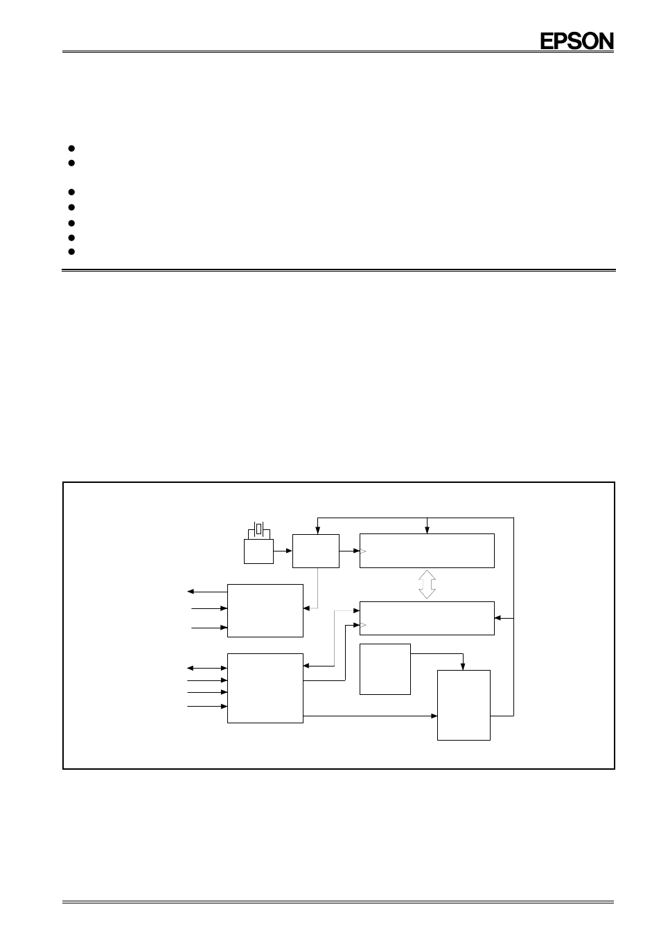 Rtc - 4543 sa/sb, Khz output serial rtc module, Overview | Block diagram | Epson RTC-4543SB User Manual | Page 4 / 16