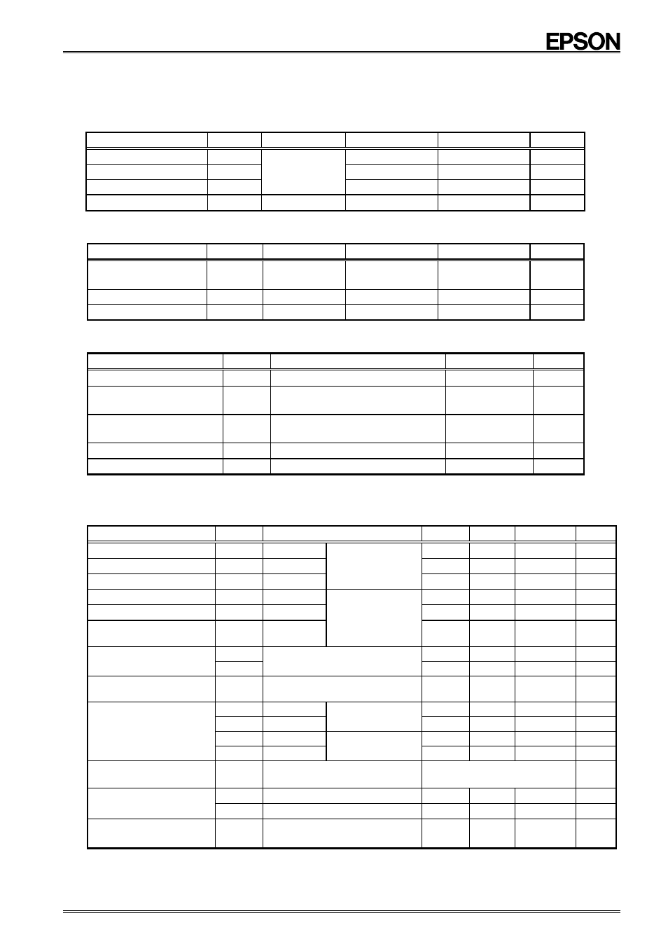 Rtc - 4543 sa/sb, Electrical characteristics | Epson RTC-4543SB User Manual | Page 6 / 16