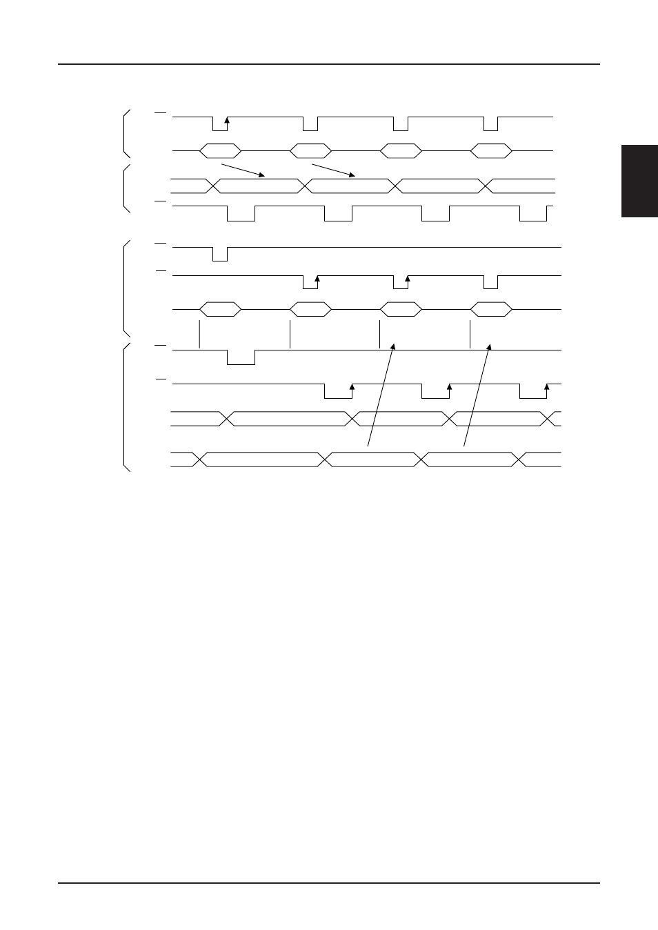 Sed1520 series epson, Display start line and line count registers, Column address counter | Page register, Display data ram | Epson SED 1520 Series User Manual | Page 18 / 40