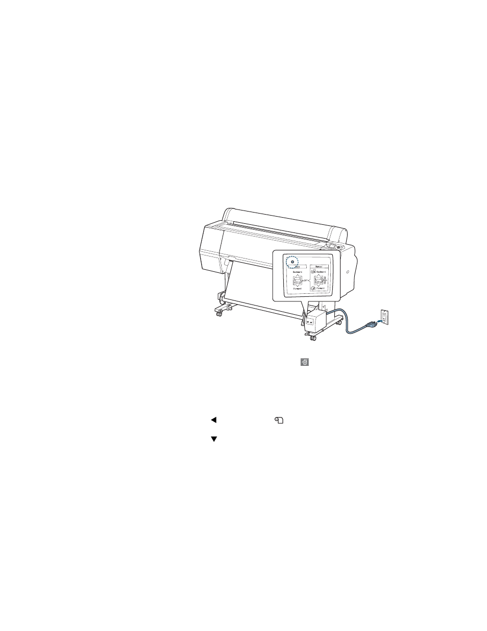 Loading roll paper onto the take-up reel | Epson STYLUS 7890 User Manual | Page 200 / 224