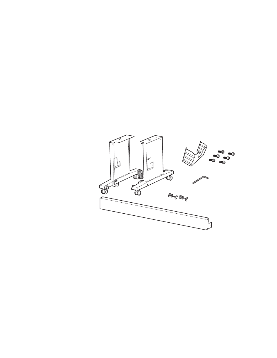 Unpacking and assembling the stand | Epson STYLUS 7890 User Manual | Page 22 / 224