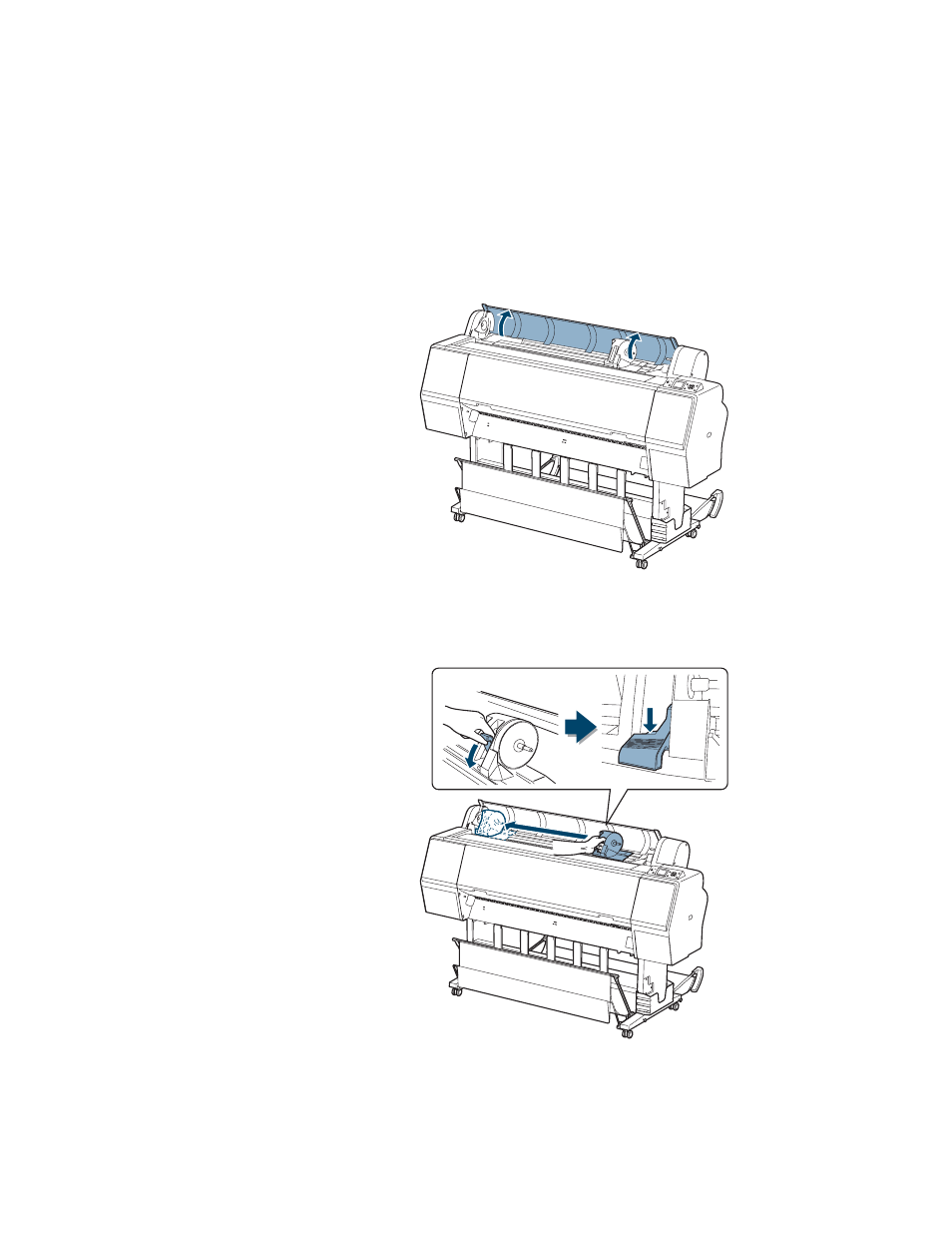 Placing the paper in the printer | Epson STYLUS 7890 User Manual | Page 61 / 224