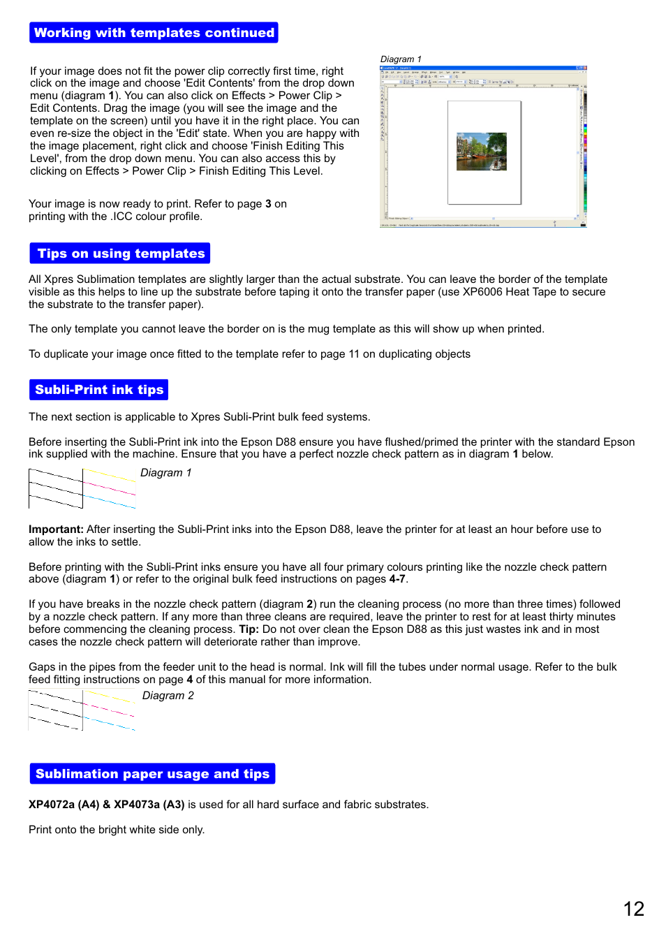 Xpres Subli-Print Epson D88 User Manual | Page 14 / 18