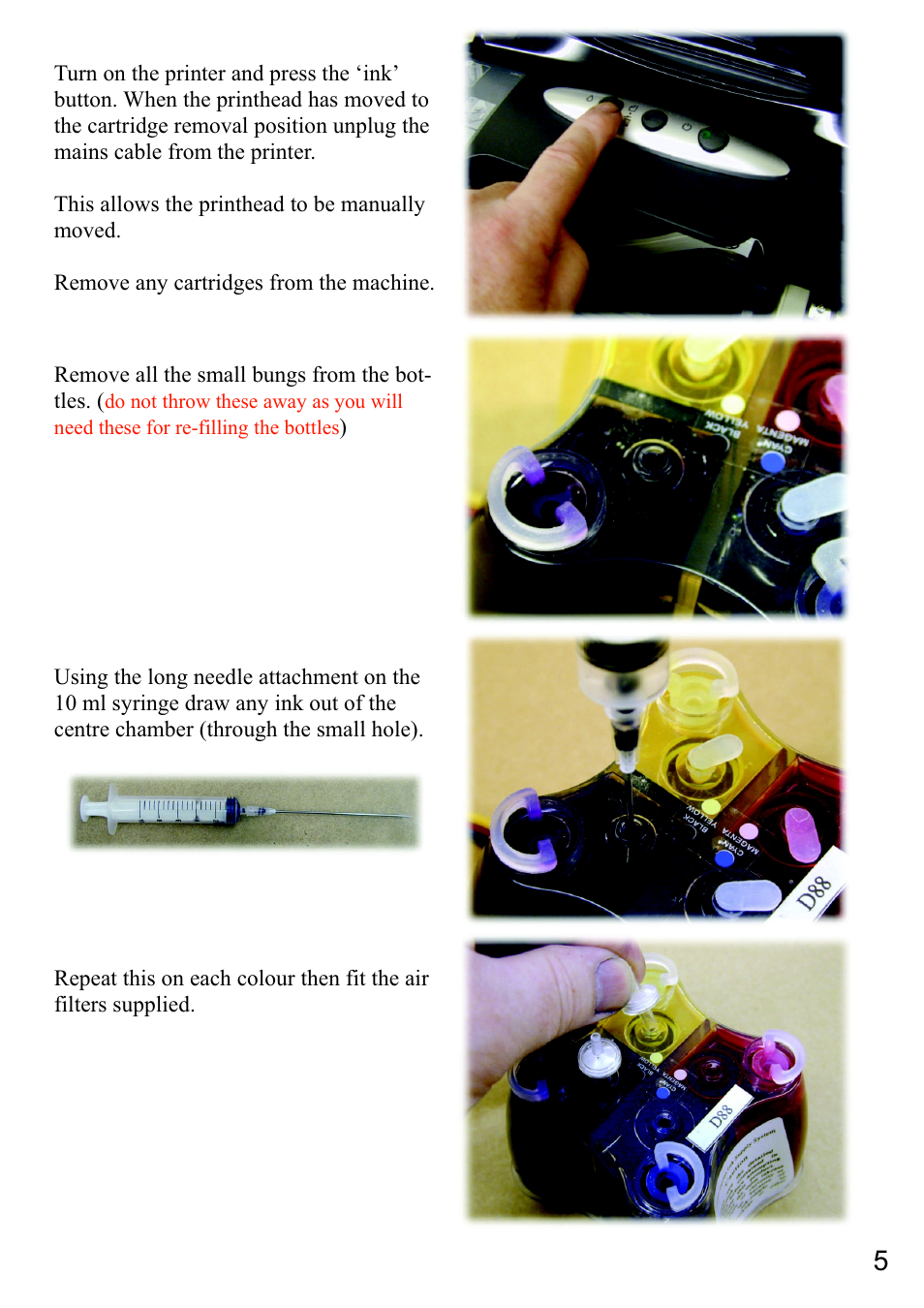 Xpres Subli-Print Epson D88 User Manual | Page 7 / 18