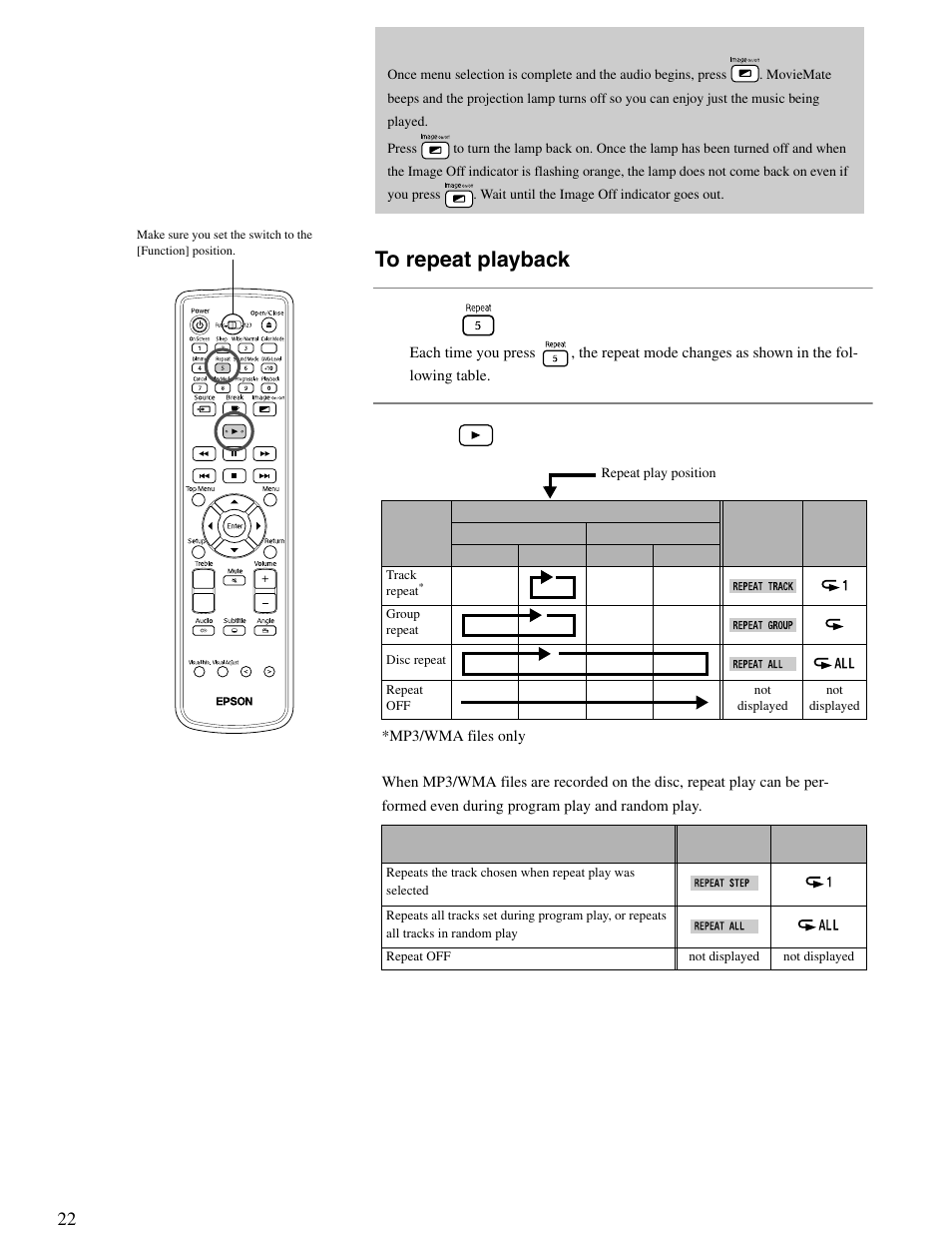 Epson 25 User Manual | Page 22 / 76