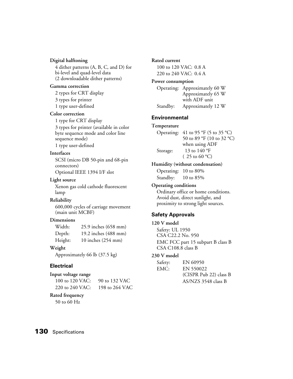 Epson GT-30000 User Manual | Page 136 / 148