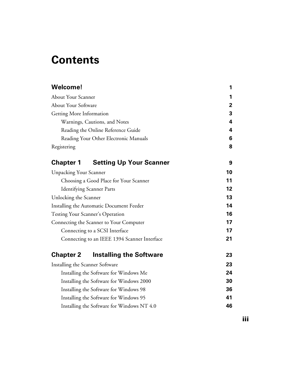 Epson GT-30000 User Manual | Page 3 / 148