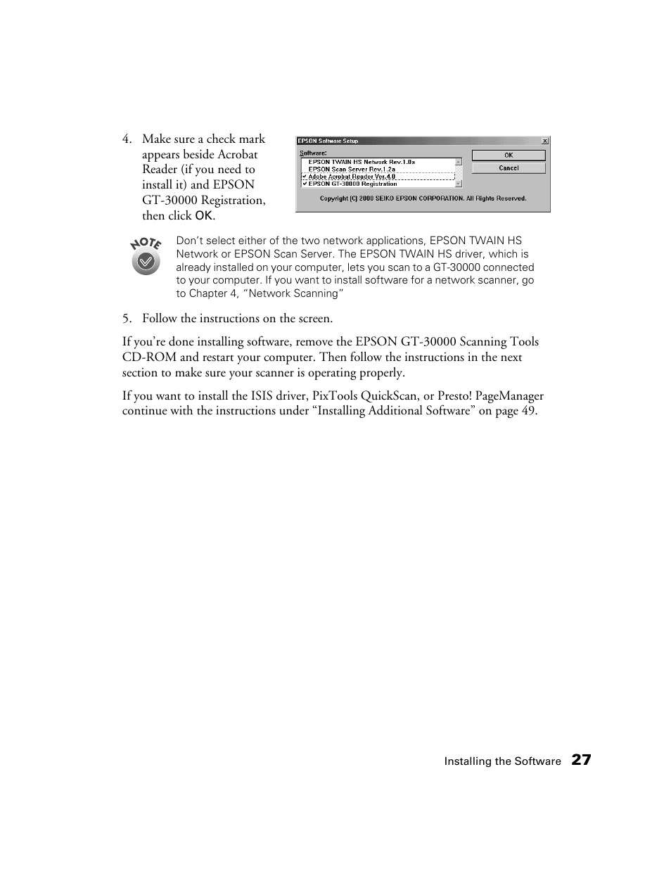 Epson GT-30000 User Manual | Page 33 / 148