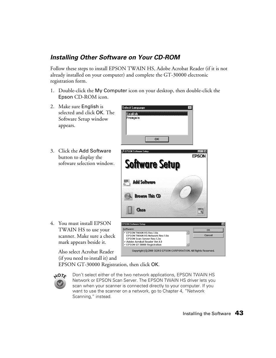 Epson GT-30000 User Manual | Page 49 / 148