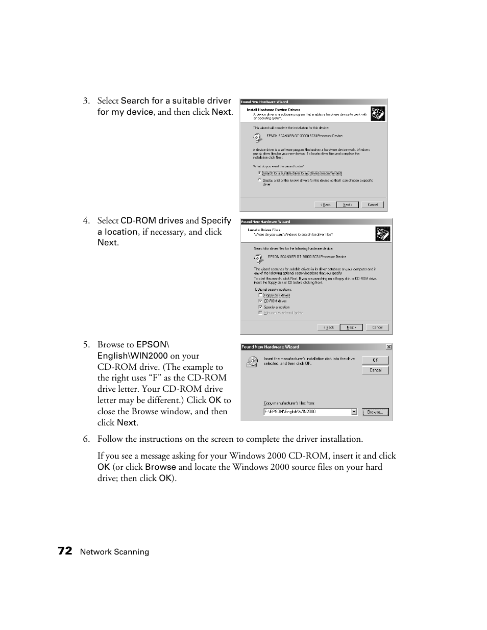 Epson GT-30000 User Manual | Page 78 / 148