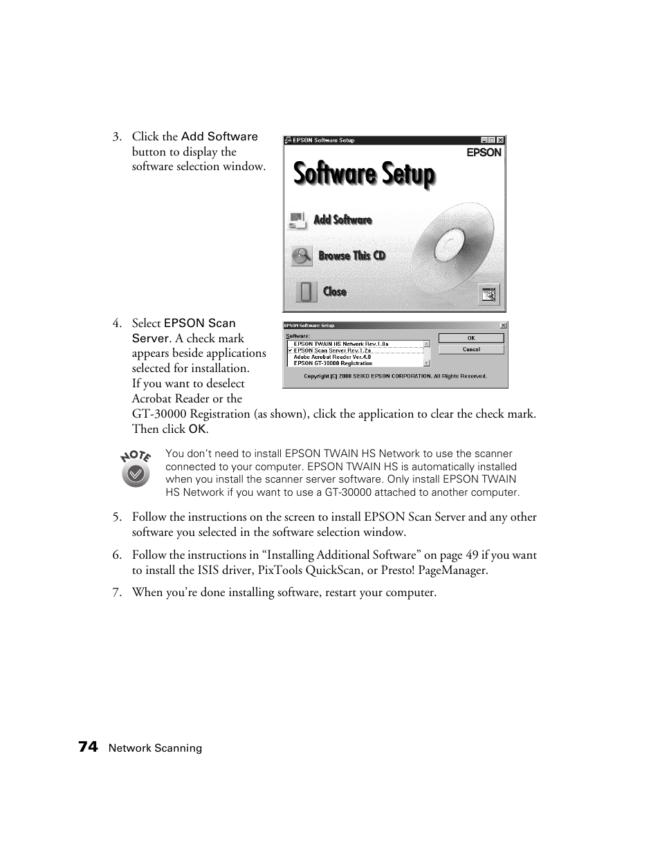 Epson GT-30000 User Manual | Page 80 / 148