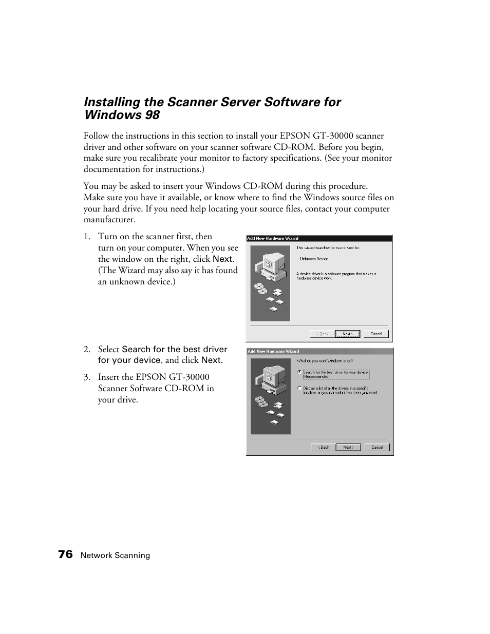 Epson GT-30000 User Manual | Page 82 / 148