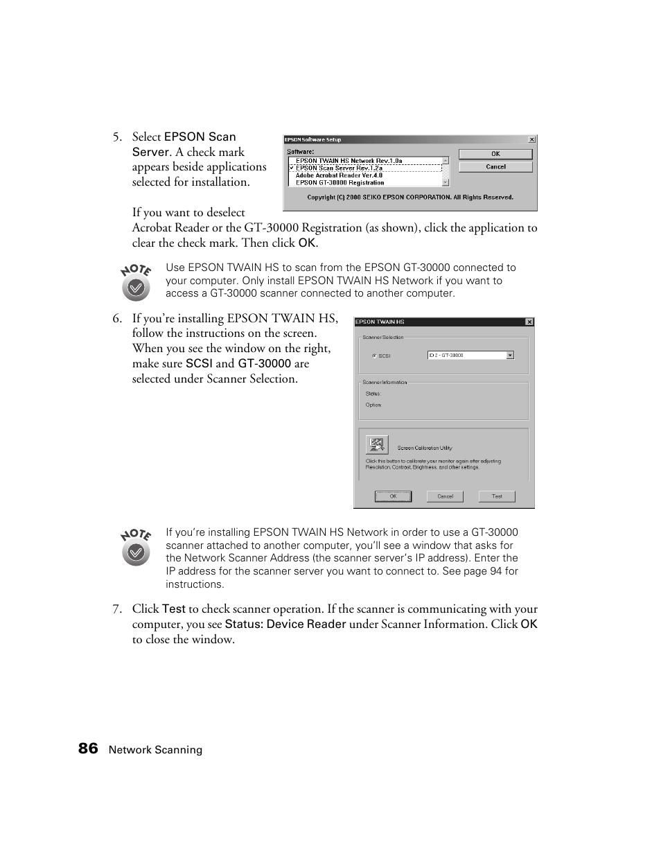 Epson GT-30000 User Manual | Page 92 / 148