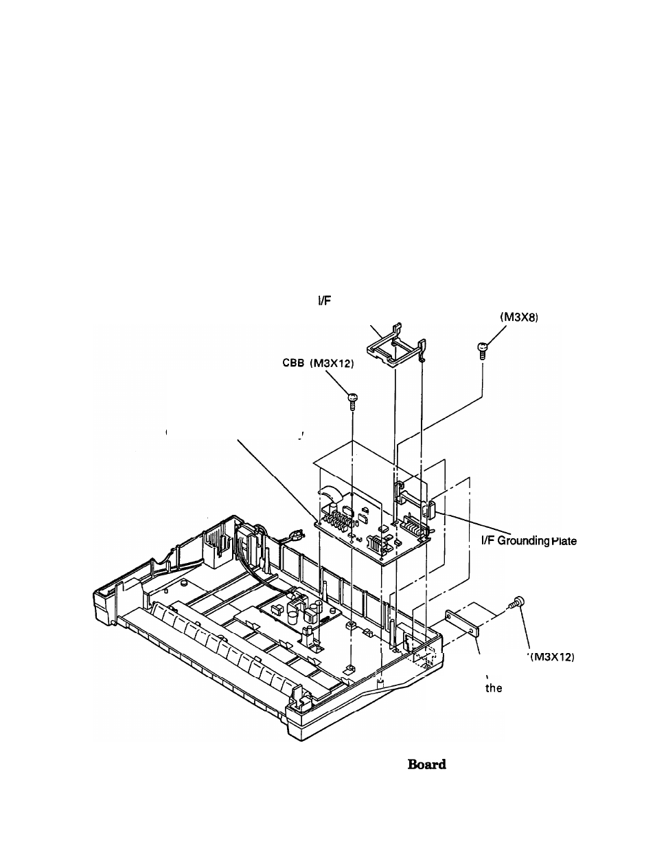 Removing the c094 main board assembly | Epson FX-870/1170 User Manual | Page 102 / 181