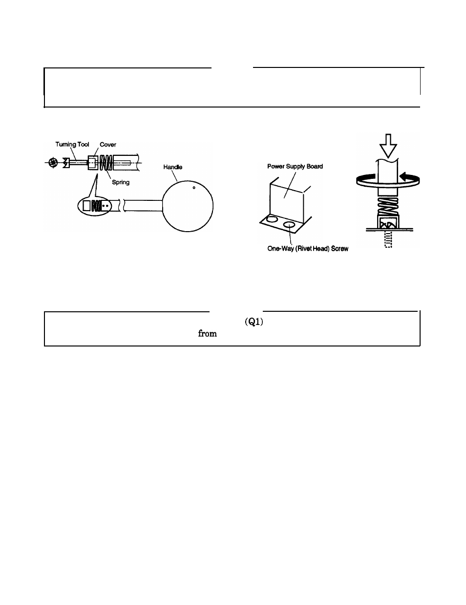 Removing the c076 psb board assembly | Epson FX-870/1170 User Manual | Page 103 / 181