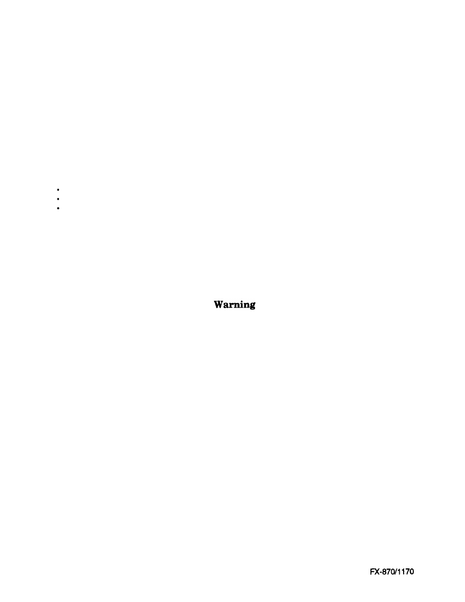 Fcc compliance statement, For american users, For canadian users | Epson FX-870/1170 User Manual | Page 2 / 181