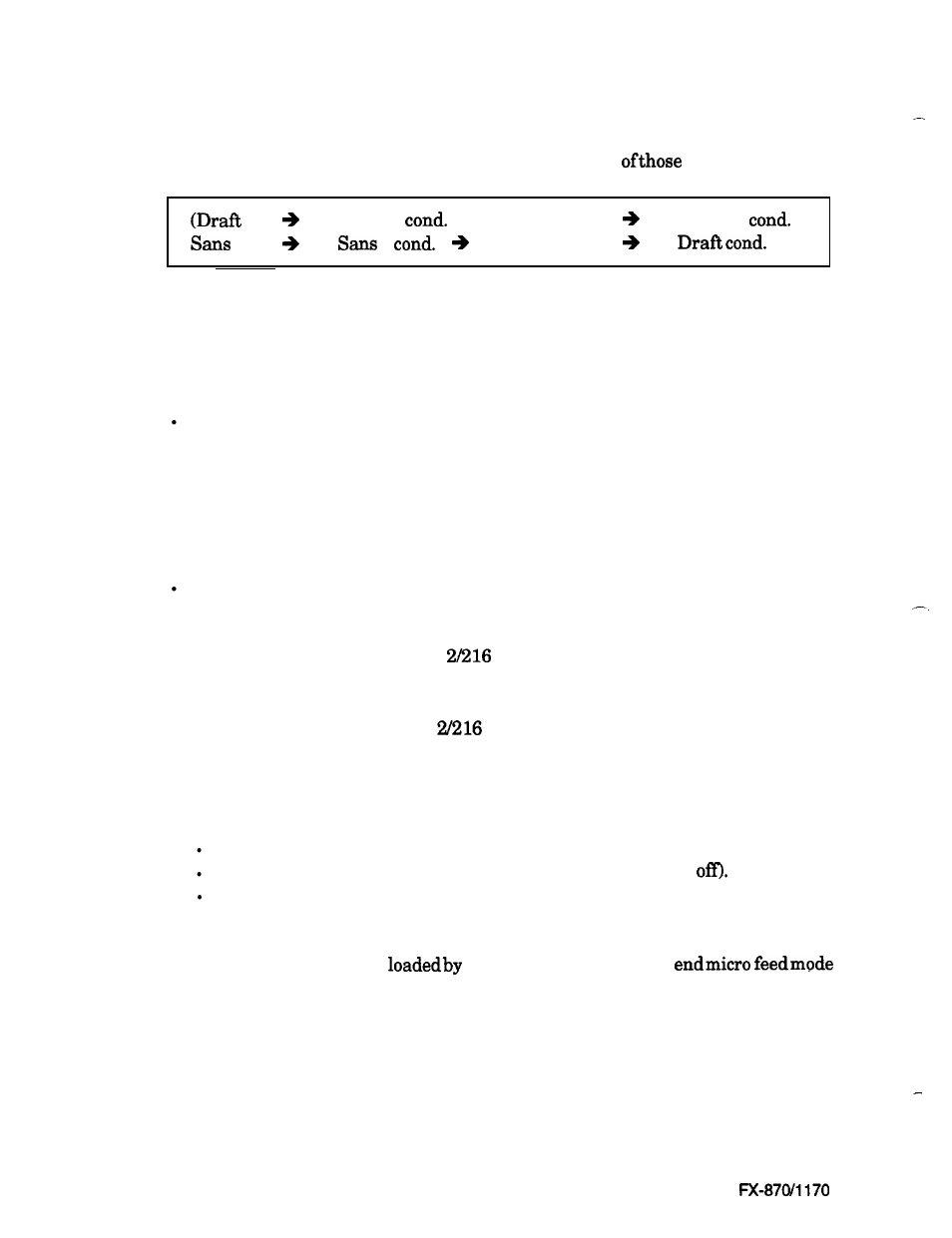 Epson FX-870/1170 User Manual | Page 30 / 181