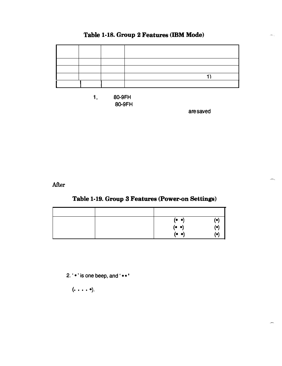 Power on default settings, Self-test | Epson FX-870/1170 User Manual | Page 34 / 181