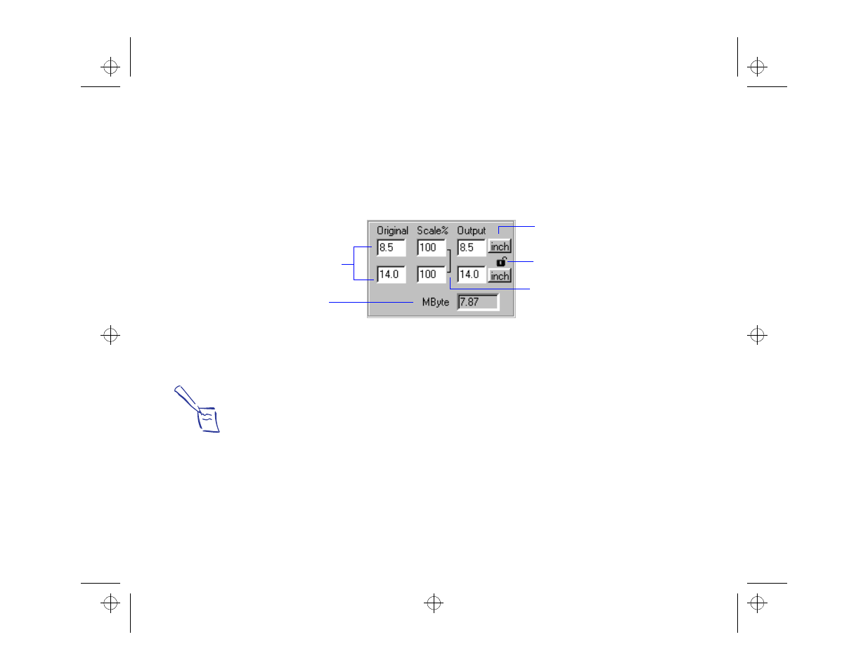 Proportional scaling | Epson 600 User Manual | Page 38 / 135