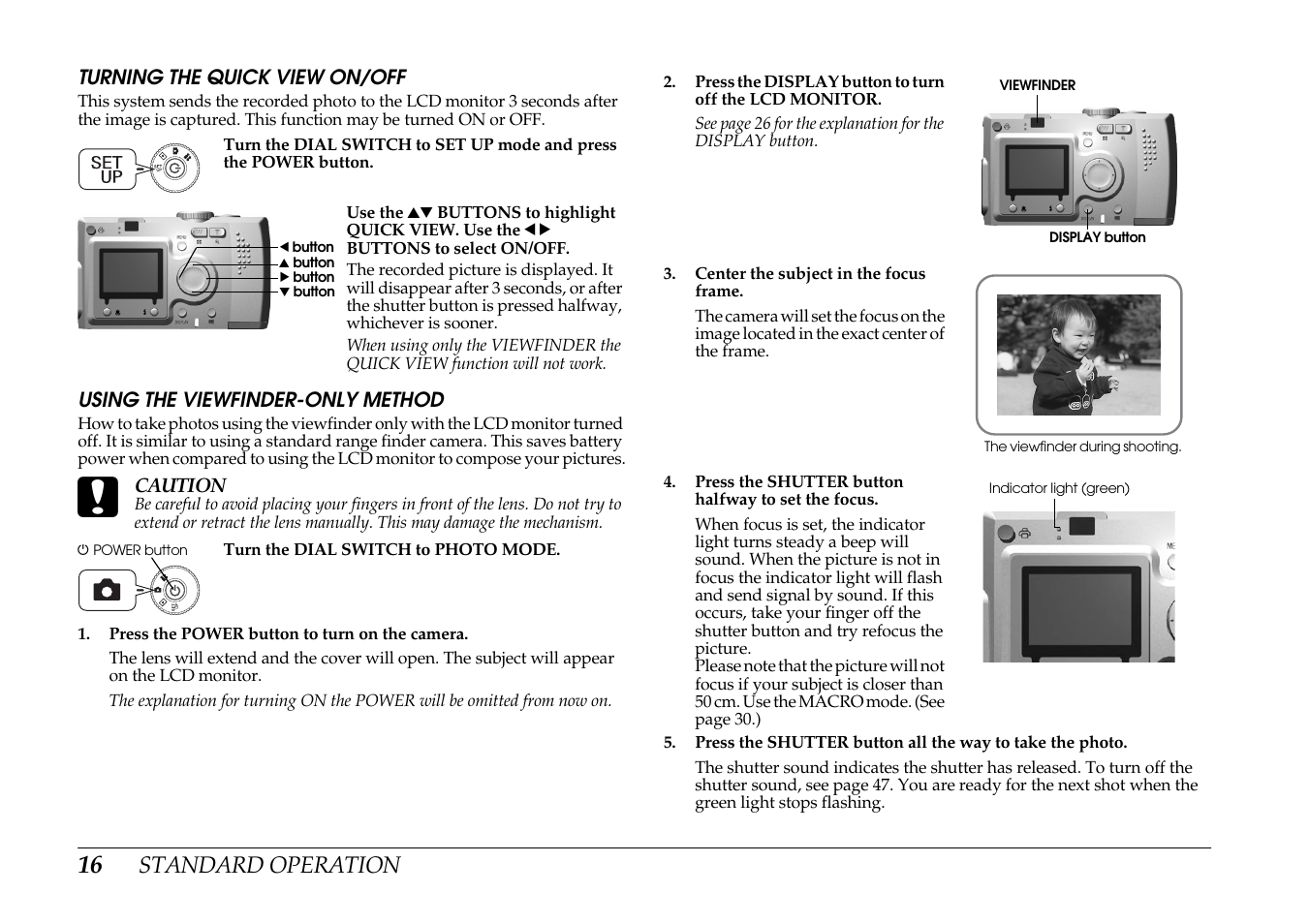 Epson PhotoPC L-400 User Manual | Page 16 / 65