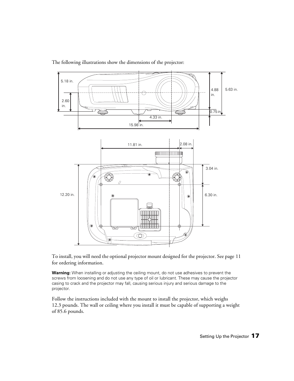 Epson 1080 User Manual | Page 17 / 76