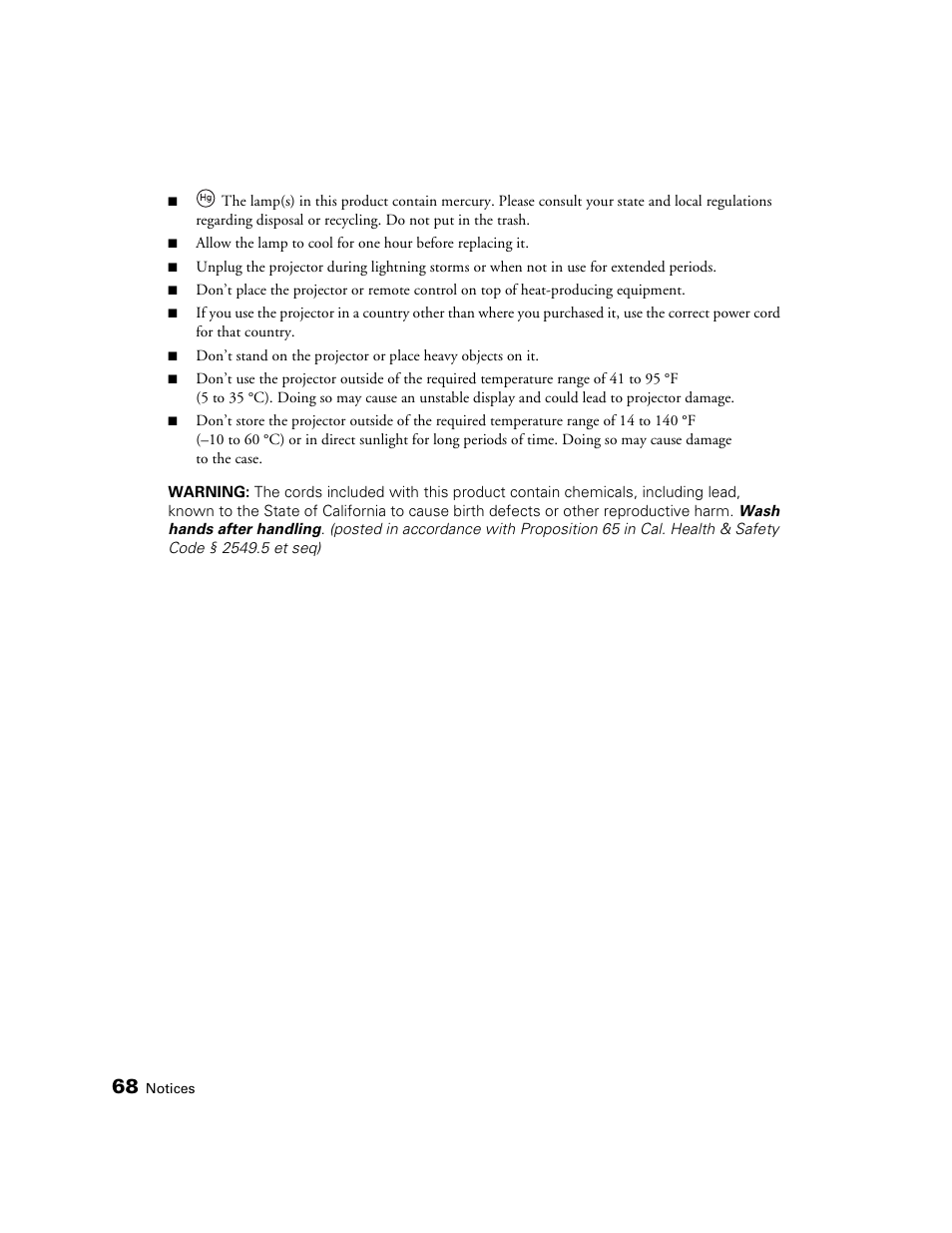 Epson 1080 User Manual | Page 68 / 76