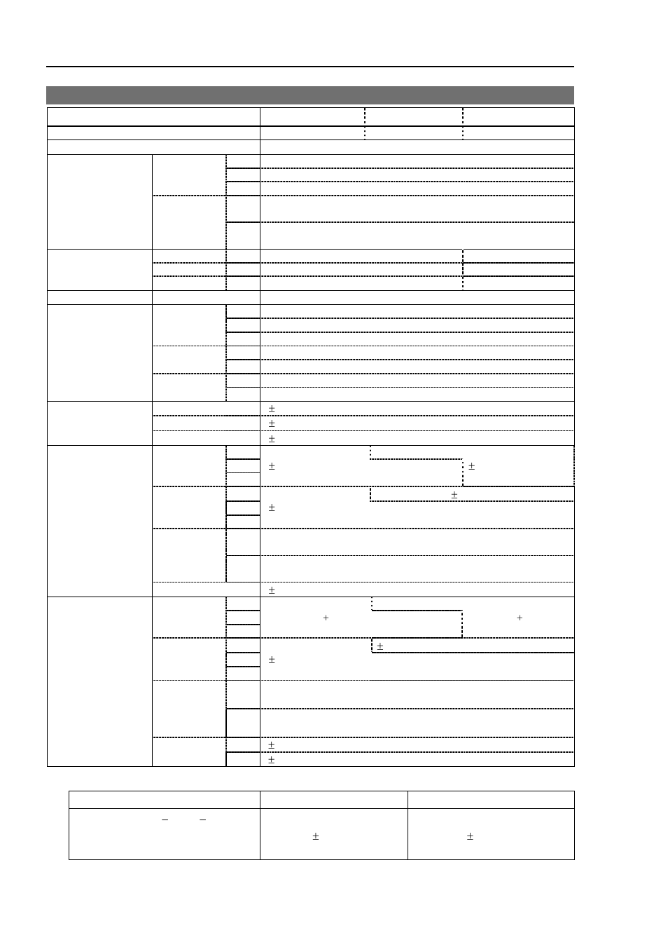 4 specifications | Epson G10 Series User Manual | Page 34 / 82