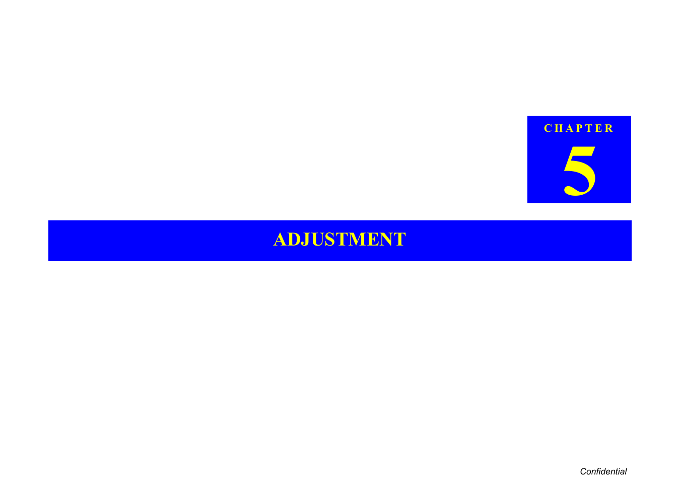 Adjustment, Chapter 5 adjustment, Chapter 5 | Adjustment” (p.100), Chapter 5 “adjustment” (p.100), P100), Chapter 5 “ adjustment” (p.100) | Epson Stylus TX100 User Manual | Page 100 / 113