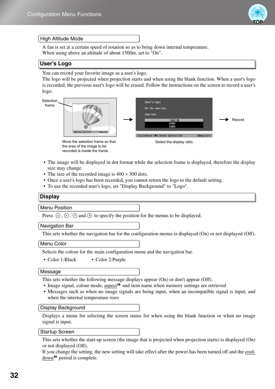 Epson DREAMIO EMP-TW700 User Manual | Page 34 / 60