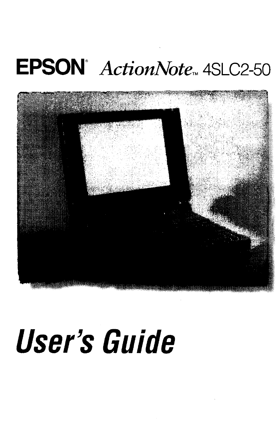 Epson 4SLC2-50 User Manual | 154 pages