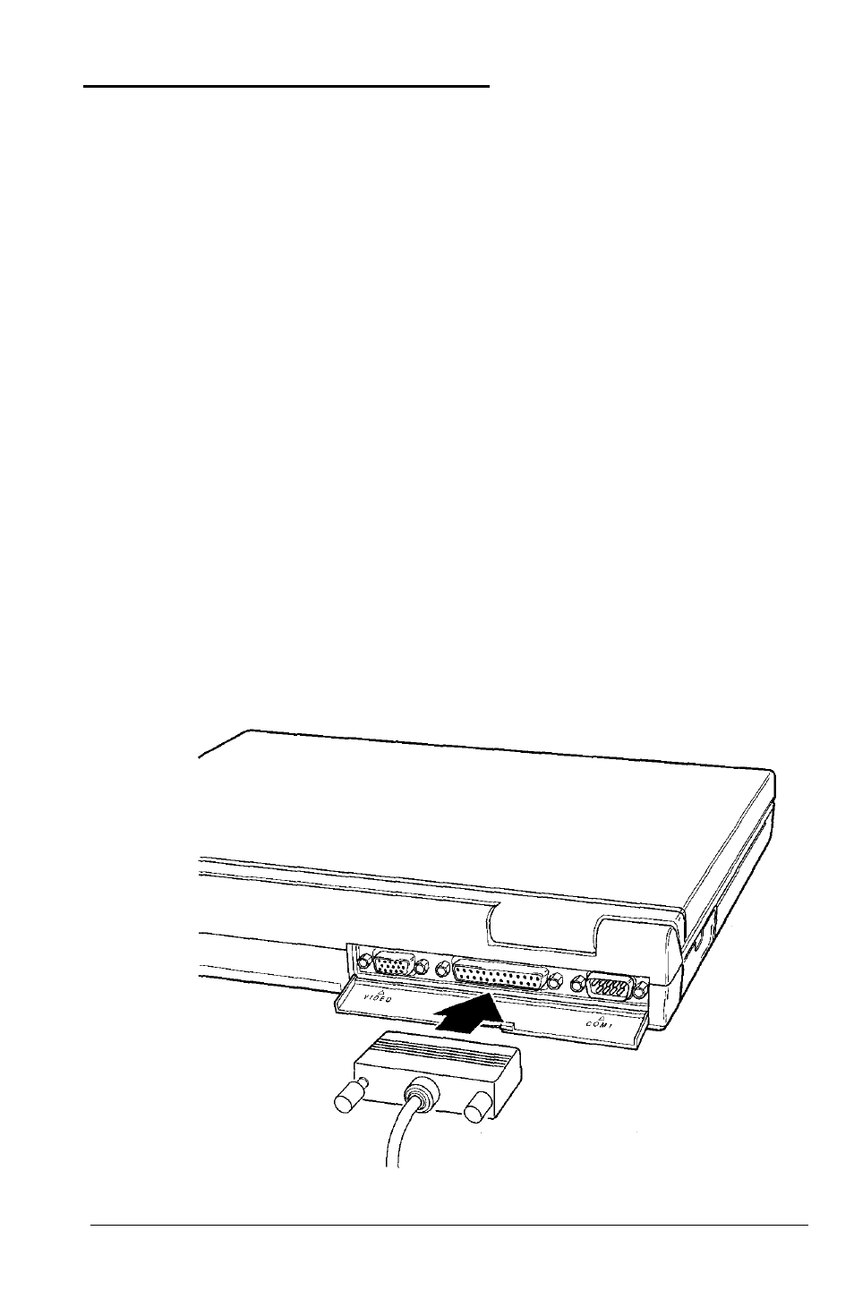 Connecting a parallel printer, Connecting a parallel printer -4 | Epson 4SLC2-50 User Manual | Page 61 / 154