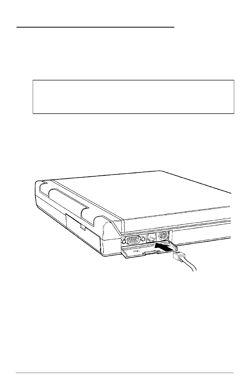 Connecting the internal fax/modem, Connecting the internal fax/modem -9 | Epson 4SLC2-50 User Manual | Page 66 / 154