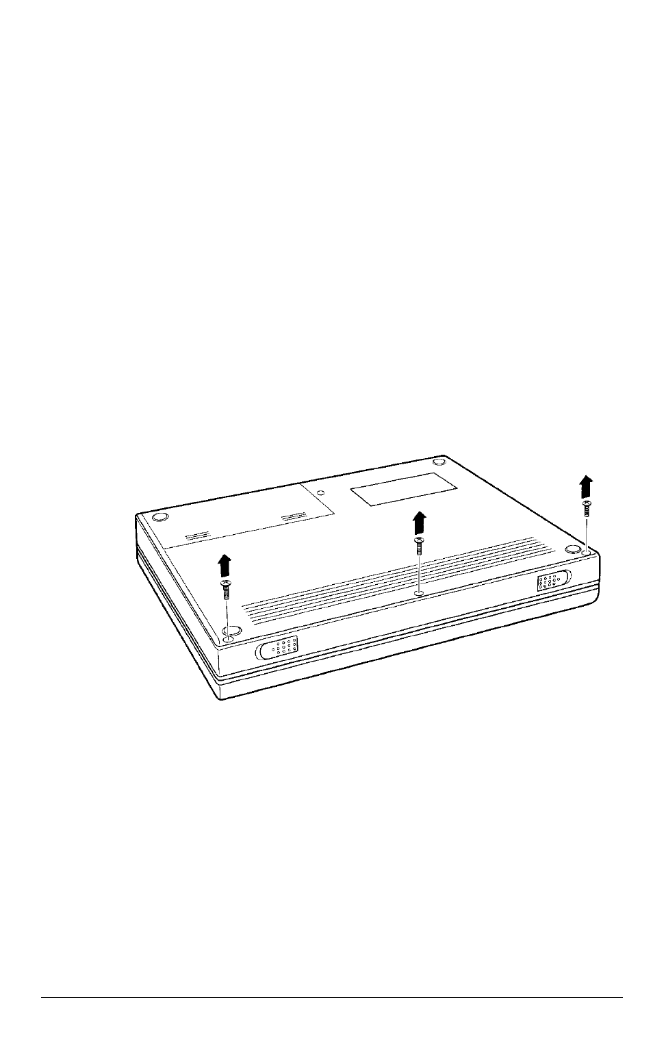 Removing the keyboard, Removing the keyboard -11 | Epson 4SLC2-50 User Manual | Page 68 / 154
