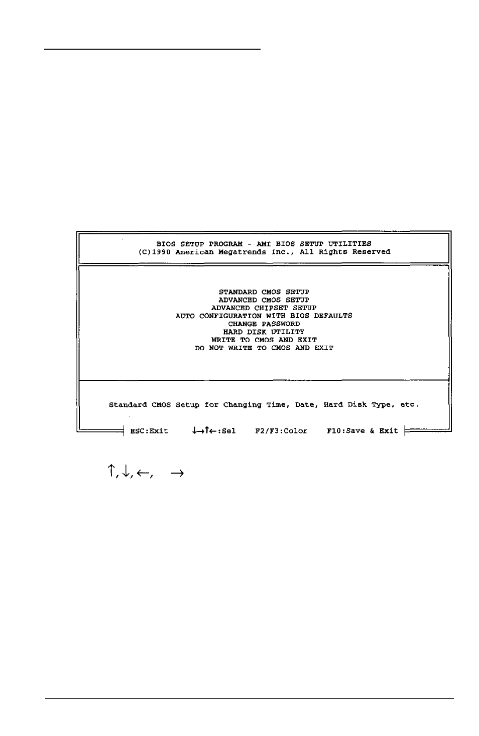 Starting the setup program, Starting the setup program -2 | Epson 4SLC2-50 User Manual | Page 78 / 154