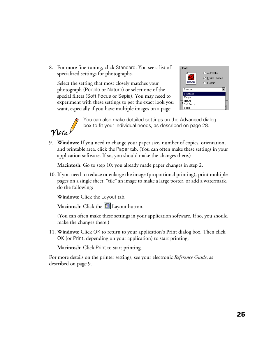 Epson 1160 User Manual | Page 30 / 73