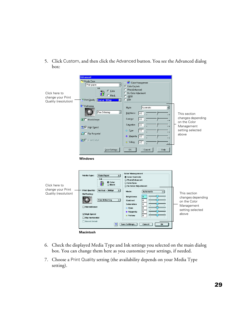 Epson 1160 User Manual | Page 34 / 73
