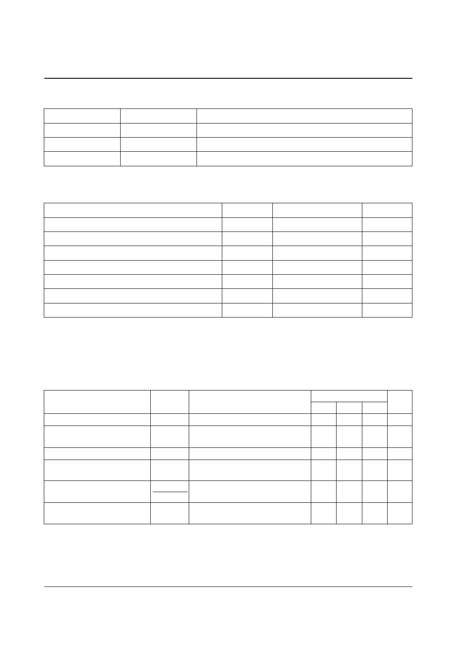 Pin descriptions, Specifications, Pin descriptions specifications | Epson Power Supply S1F70000 User Manual | Page 129 / 243